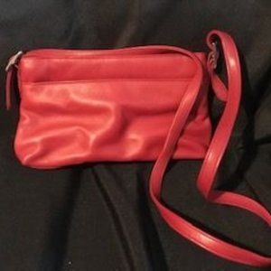 Red Preston and York handbag
